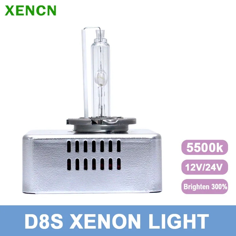 

XENCN D5S Xenon HID Super Bright Original Car Xenon Headlight Bulb 12V/24V 35W 5500K bright White Light Auto Genuine Lamp 1pcs
