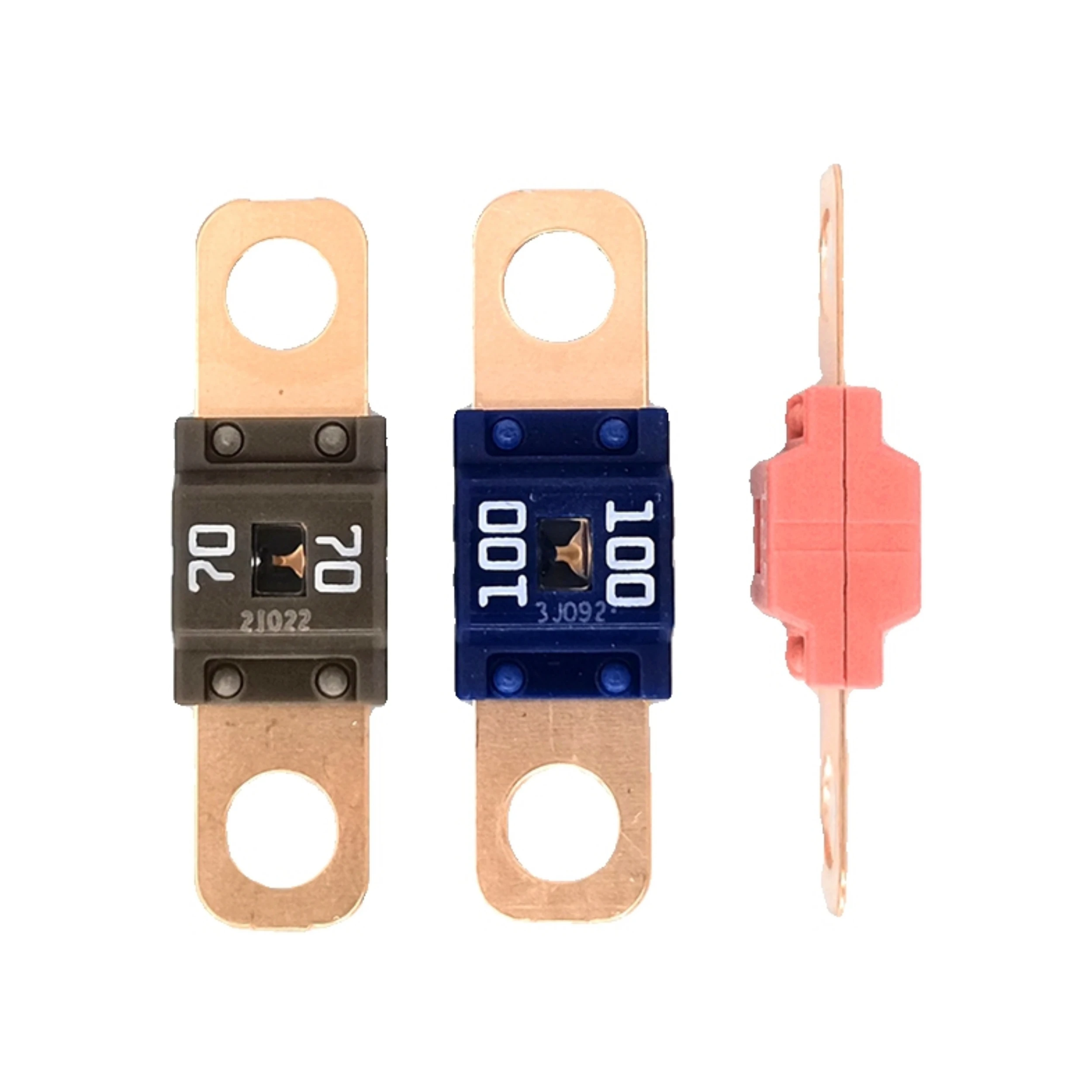 New PEC SBFW-L Bolt-down Fuse Rated 58V dc 30A 40A 50A 60A 70A 80A 100A 125A 150A 175A 200A Motorcycle Stereo Audio AFS Fuse