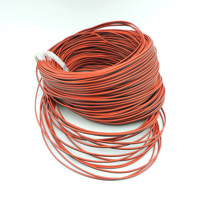 Isolado, Cabo LED Strip, Cabo Elétrico Estender, 2 Pinos, 22AWG, 20 m, K5