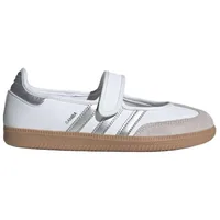 Adidas Originals Samba Jane White Silver Chaussures légères de style Balletcore pour femmes, baskets rétro pour filles KJ3785 3