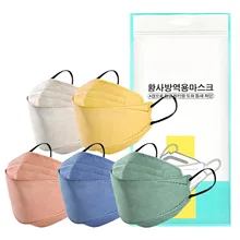 

50pc Adult Unisex Solid Face Mask 4ply Non-woven Fabric Protective Mouth Mask Adult Anti-dust 4d Face Cover Masque Decoration