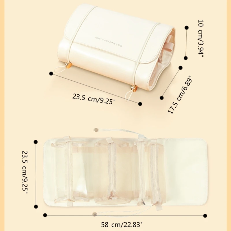 Makeup Bag Toiletry Bags Travel Makeup Bag for Personal Care Beauty Cosmetics Large Capacity Handbag Portable