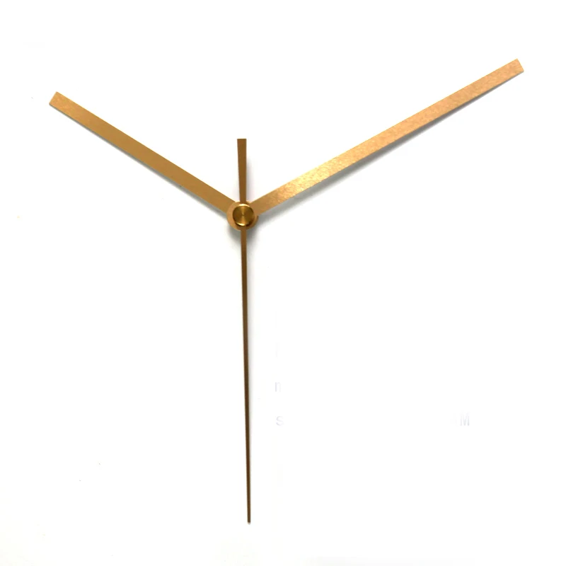 

100sets SKP Shaft Hands 9633#Gold & Black (just hands) Metal Aluminum DIY Quartz Clock Accessory High Quality Kits