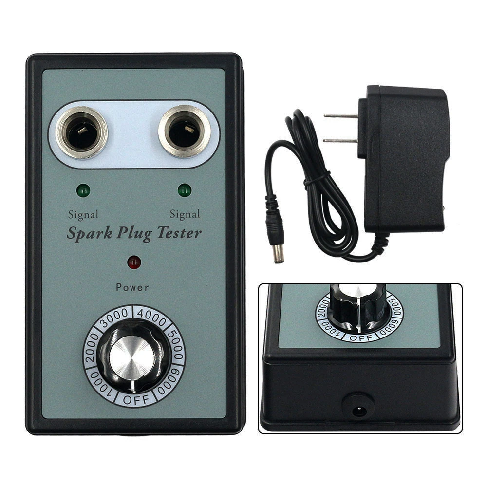 AdjustableDualHoleSparkingPlugTesterSparkTesterDiagnosticTool