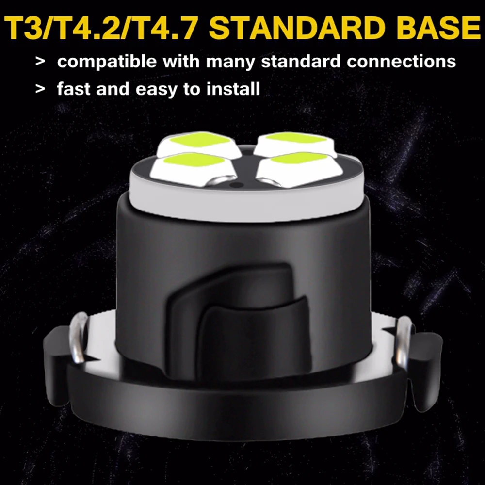  Ʈ LED  ڵ ׸ г  ǵ  , ڵ    Ŭ , 12V, T3 T4.2 T4.7, 10 