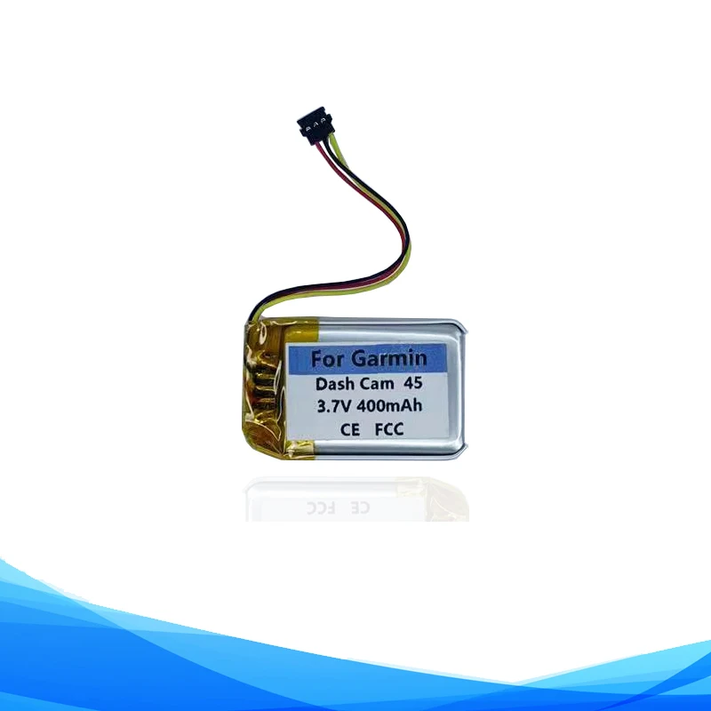 Originale Sostituisce 400Mah 361-00103-00 Batteria Per Garmin Dashcam 45 46 55 56 66W Dash Cam Drive Recorder Batterie Akku