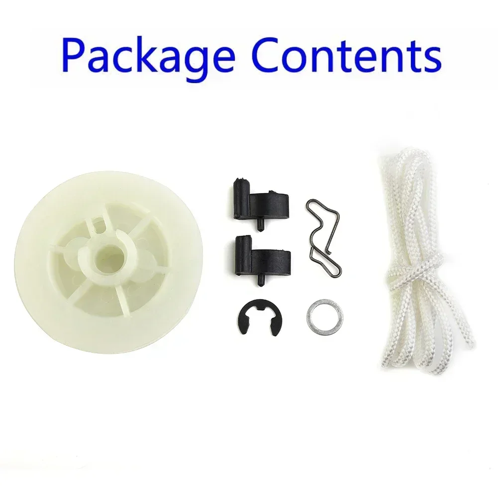 Pulley+Pawl Starter Pulley Recoil Kit Started Rope Fits For Stihl 021 023 025 MS210 MS230 MS250 Durable