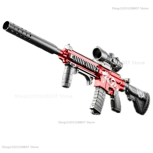 Dumped M416 Soft Bullet Gun Toy Gun Can Be Fired Manually Loaded Assault Rifle Submachine Gun Model Christmas Birthday Gift 2025 3