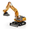 Huina R/C Truck 650 Alloy Engineering Remote Controlled Car Smoking Rc Truck Excavator Bulldozer Loading Car Toys Gift For Boys 5