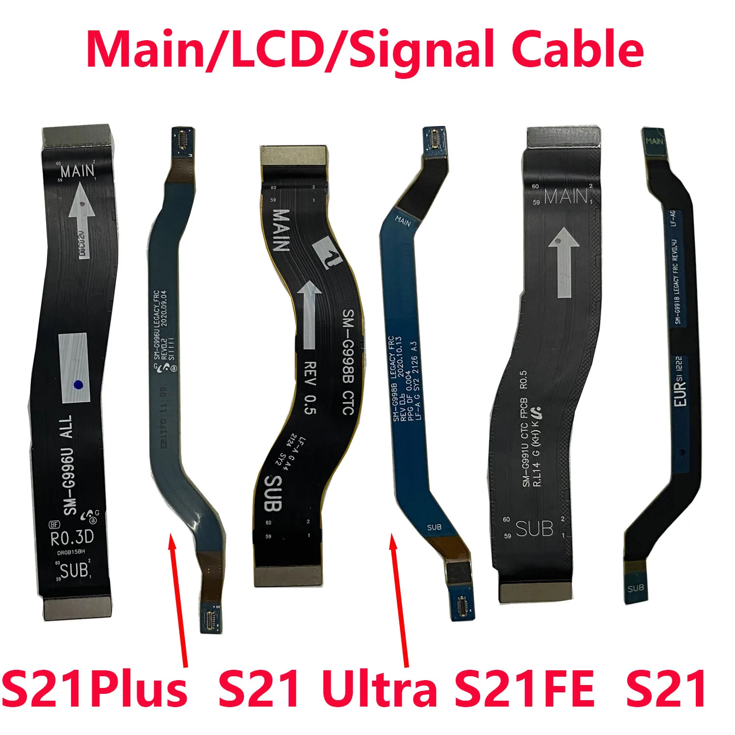 Flex Cable Flex Cable Replacement For Samsung S21 Plus Ultra G998B G998U G996U G996B G991B G991U Wi-Fi Signal Antenna USB Dock Main Motherboard