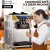 SucceBuy 22-30 L/H Soft Ice Cream Machines Commercial Tricolor Desktop Sweet Cone Freezing Equipment Vending Machine 2