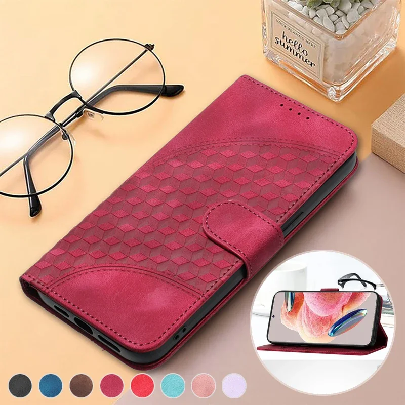 

For Xiaomi 13T 12T 11T Redmi Note 13 13 Pro 12 12S 12 Pro Plus 11S 11 Pro 10 10S 9 8 7 Wallet Magnetic Buckle Flip Leather Cover