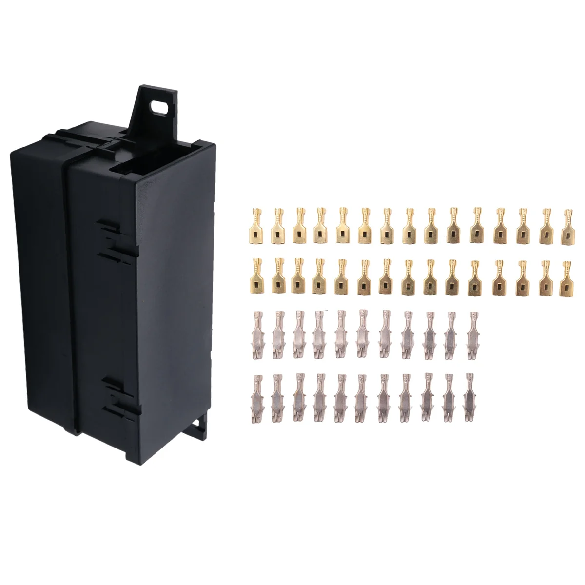 

Car 11 Way Fuse Holder Relay Box with Terminals Relays Waterproof Connectors