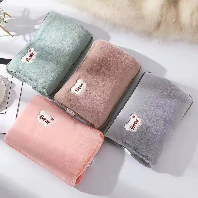 Electric Hot Water Bag Hydropower separation plush rechargeable hand warmer treasure home explosion-proof charging hot water bag 2