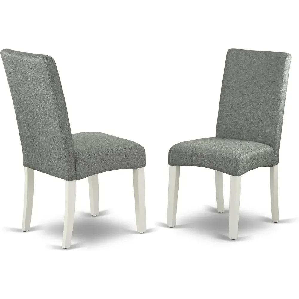 7 Piece Set Consist of a Rectangle Dining Room Table with Butterfly Leaf and 6 Black Color 6