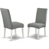 7 Piece Set Consist of a Rectangle Dining Room Table with Butterfly Leaf and 6 Black Color 6