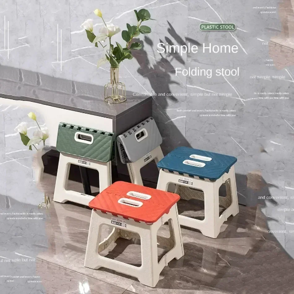 Portable Folding Saddle Stool Thickened Plastic Chair Outdoor Fishing Camping Travel Parties Adults Kids Gift folding stool folding chair