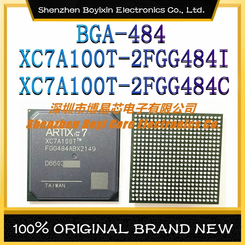 XC7A100T-2FGG484I  XC7A100T-2FGG484C Package: BGA-484 Programmable Logic Device (CPLD/FPGA) IC Chip xc7a50t 2fgg484i xc7a50t 2fgg484 xc7a50t 2fgg xc7a50t 2fg xc7a50t 2f 2fgg484i xc7a50t xc7a50 xc7a5 xc7a xc7 xc ic chip fbga 484