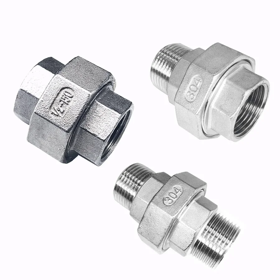Giunto Filettato Maschio In Acciaio Inox SS304 – Raccordo BSP 1/2 X 15 Mm – Per Aria, Acqua, Olio - 4