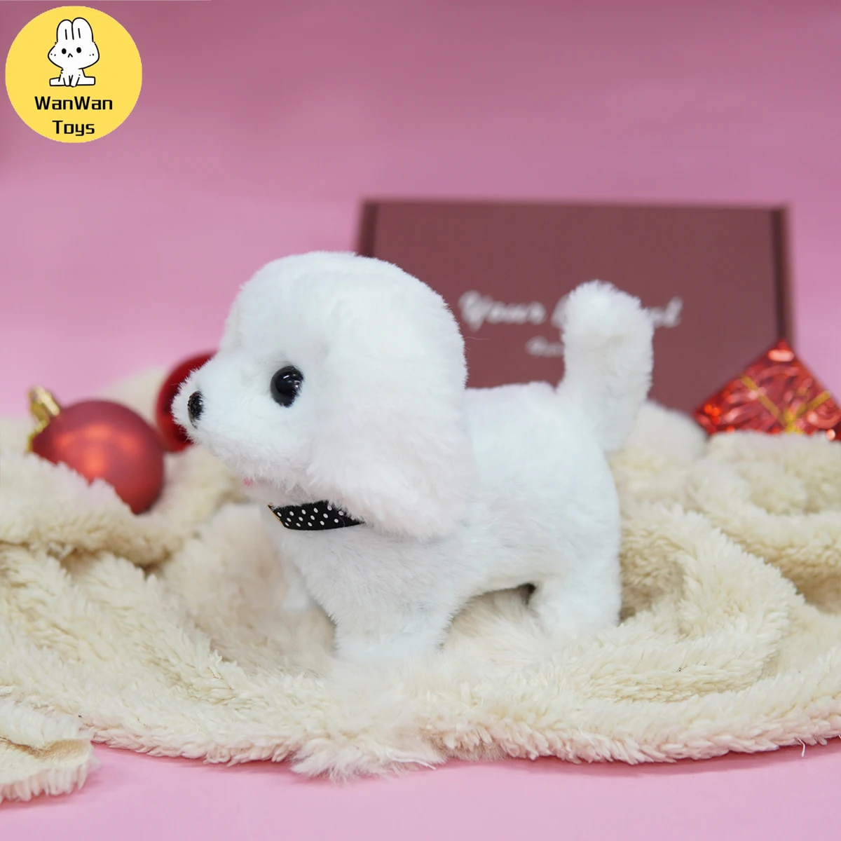 Plush Puppy Dog Toy Interactive 7 Inches Perfect Gift for Kids plush toys