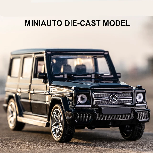1:32 G65 G63SUV Alloy Car Model Diecasts & Toy Metal Off-road Vehicles Car Model Simulation Sound Light Collection Kids Toy Gift 1