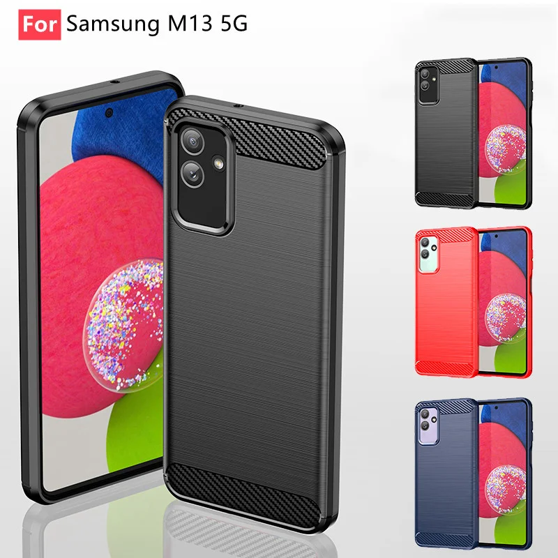 Per Cover Samsung Galaxy M13 5G Custodia Per Samsung M13 5G Capas Paraurti Antiurto Custodia Morbida In Tpu Per Fundas Samsung M13 5G Cover