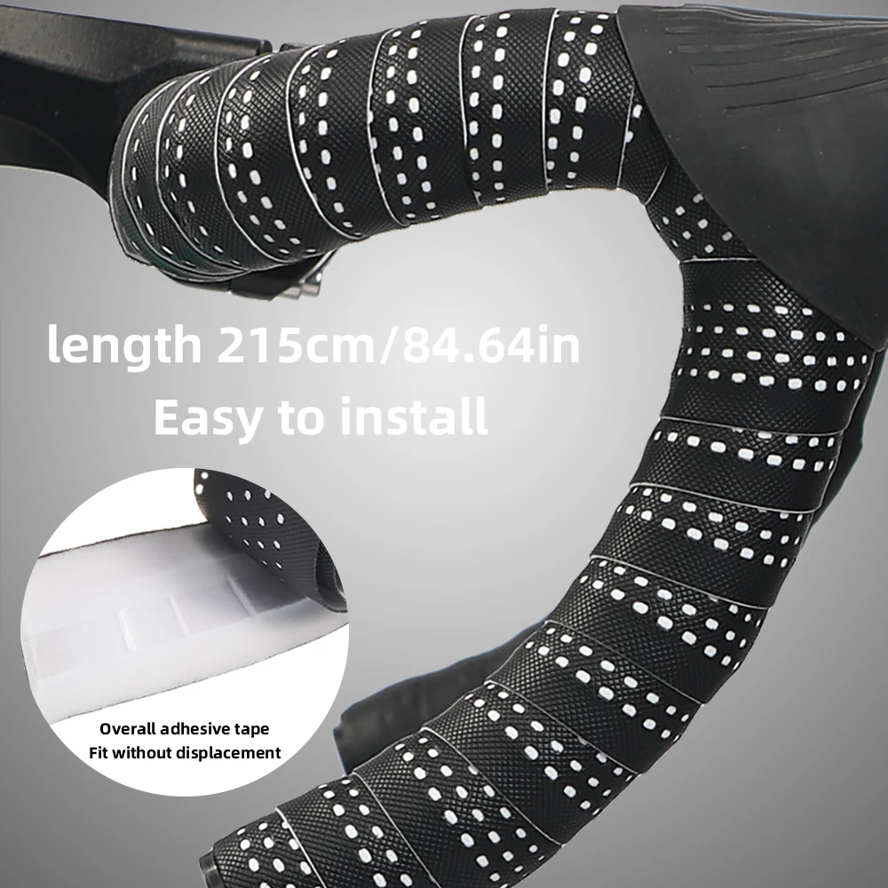 MOTSUV Road Bike Handlebar Tapes Shock-Absorbing Cycling PU EVA Anti-slip Bar Tape Wear-Resistant Bicycle Strap Bike Accessories