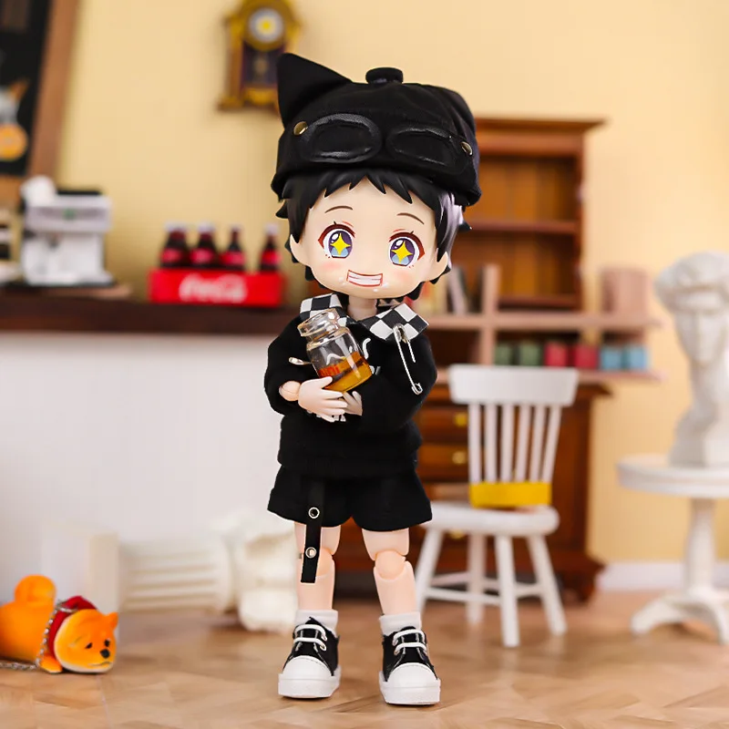 Ob11 Doll Clothing Cool Cat Rabbit Sweater Coat Doll Shorts Hat For Nendoroids, Molly, Ufdoll, Gsc Body, Ymy, 1/12bjd Doll 2