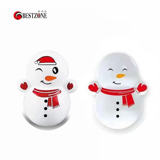 50PCS 1.14*1.46Inch Mini Tumbler Toy  Roly-poly Tilting Self-righting Doll Puzzle Nostalgic Traditional Toy Gift Cartoon Animal 4