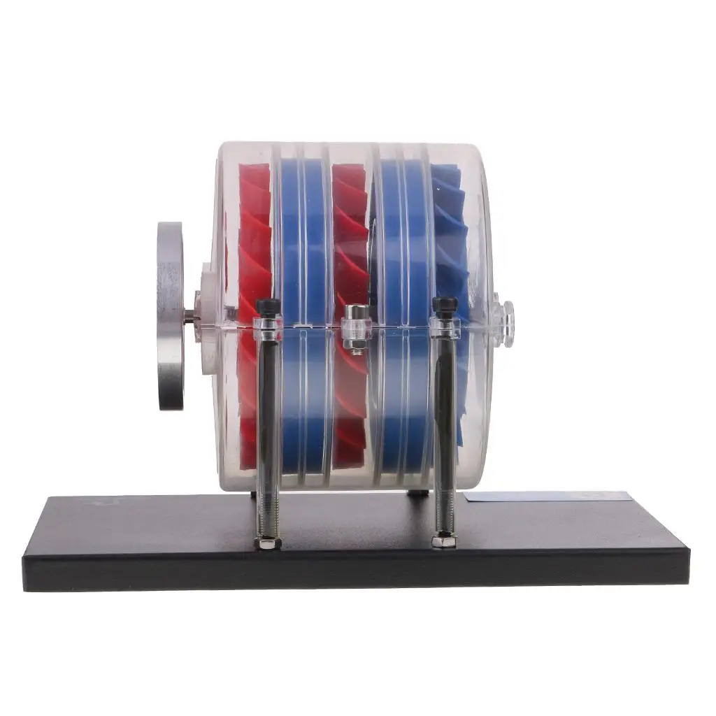 Multistage steam turbine model laboratory demonstration equipment toy
