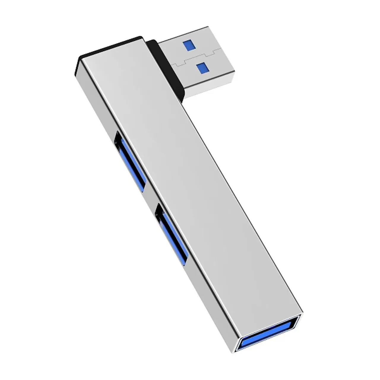 ตัวเลือกสินค้า USB-C ฮับ 4 พอร์ต ตัวขยาย USB 3.0 สำหรับโน๊ตบุ๊กและมือถือ