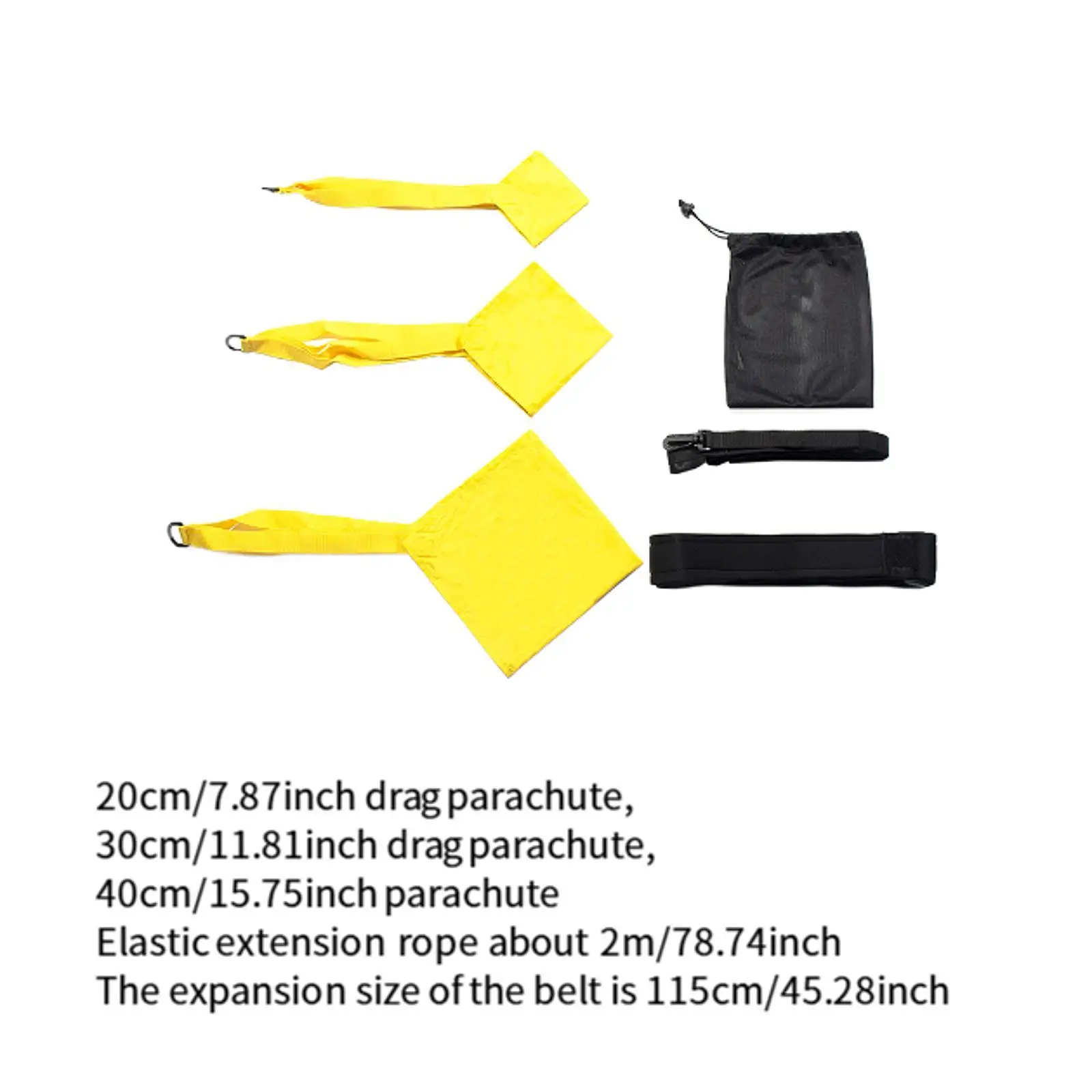 Swim Parachute Drag Parachute Strength Training for Agility Speed Women Men