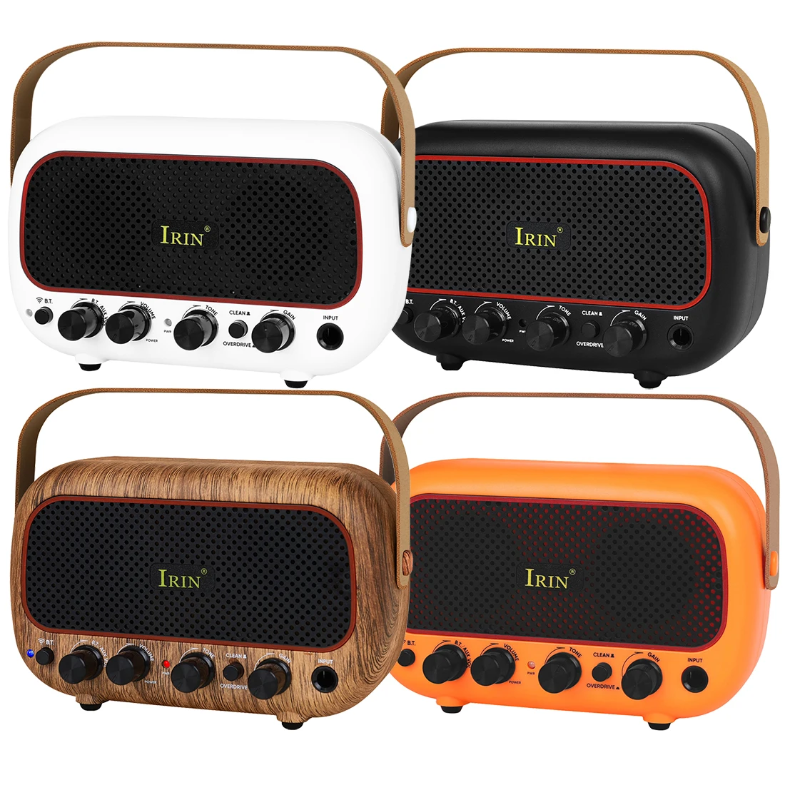 IRIN Amplifier MY-01 Bluetooth Audio AMP Portable Speaker Electric Guitar Mini Amplifier 5W Output Guitar Parts