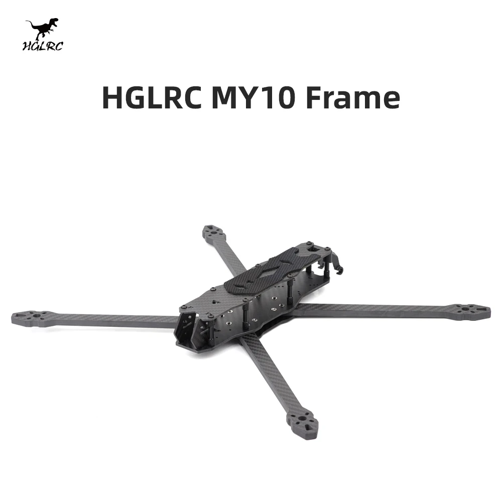 HGLRC MY10 Châssis Drone FPV 10 pouces 415mm Bras 7mm