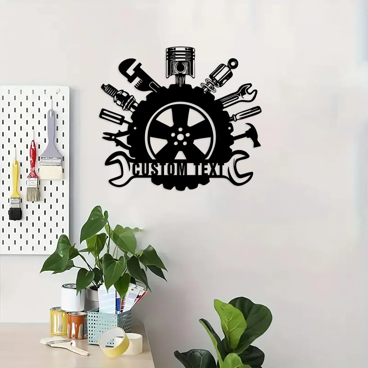 Panneau D'atelier En Métal Personnalisé – Décoration Murale