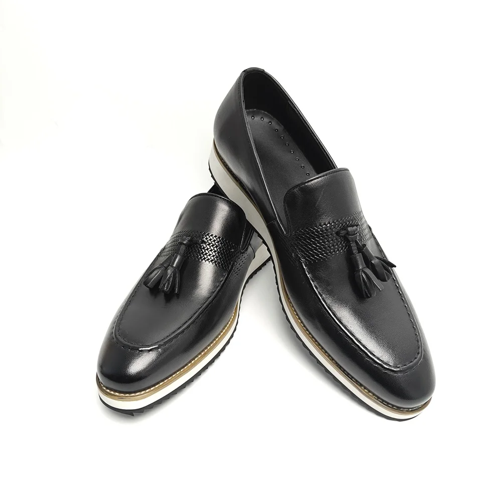 Tassel Loafers Office Loafers Black Best-selling Slip On Loafers