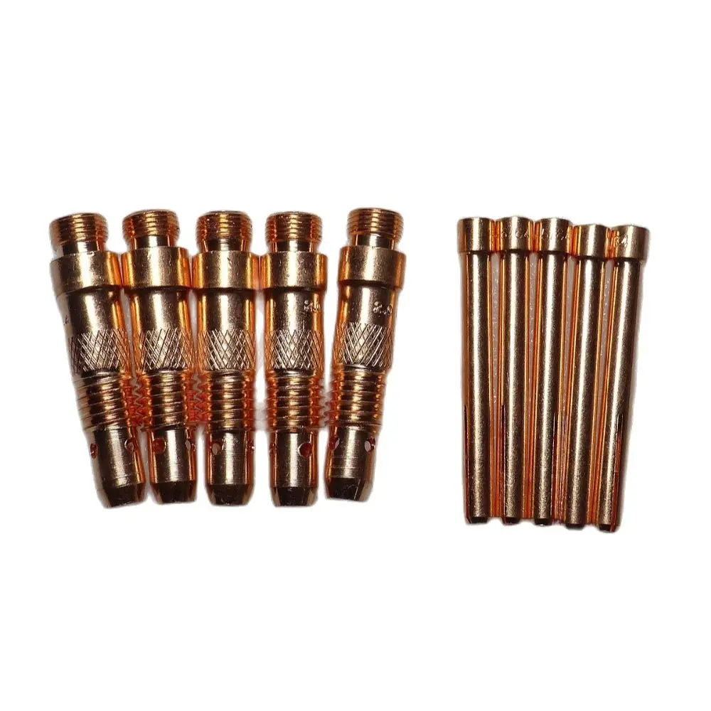 Support D'électrode Tungstène Pour Torche TIG WP17 WP18 WP26 - Tailles 1.0 à 3.2 Mm - En Cuivre