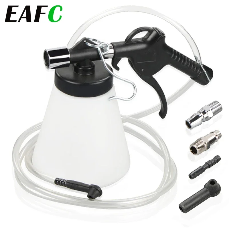 750ML Capacity Car Brake Bleeder Pumping Fluid Pump Kit Oil Change Purge Tank Tubes Repair Tools Truck Automobile Accessorie