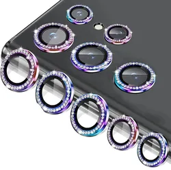 Cool Diamond Glass Drop - Proof Phone Camera Protective Case for Samsung S24Ultra (Multicolour - Z)