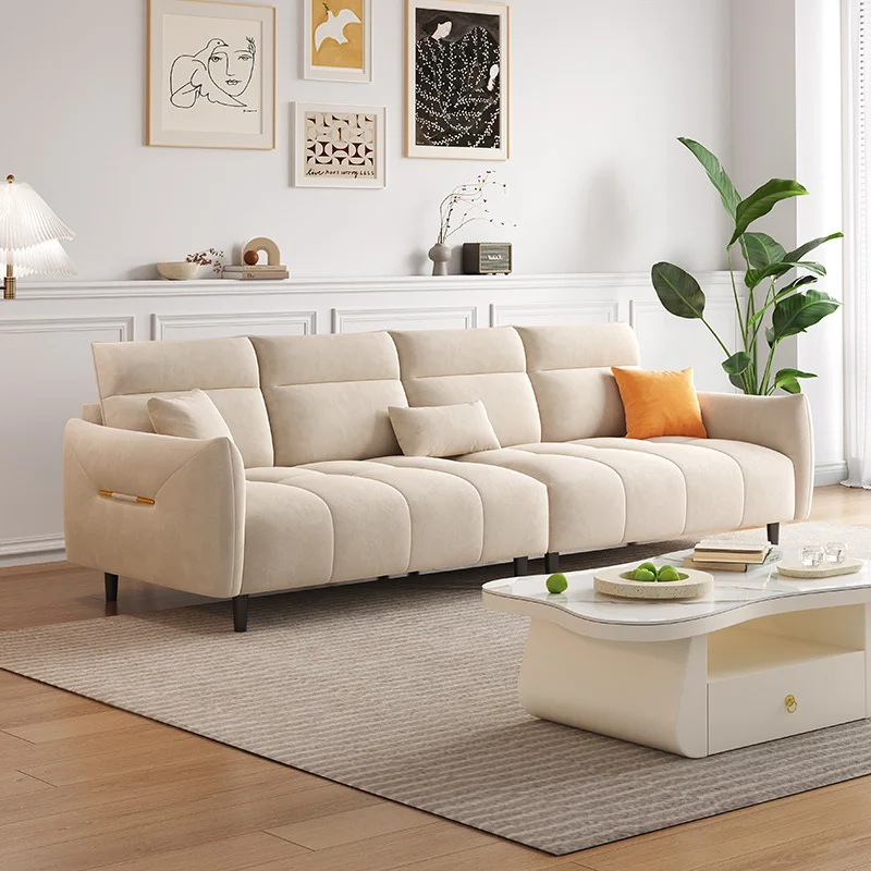 

Lounge Corner Living Room Sofas Puffs Modern Salon Cloud Sleeper Sectional Sofa Accent Sofas Para El Hogar Patio Furniture