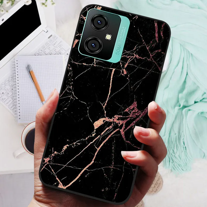 Silicone Soft Lions Cat Black Bumper Protective Case Cover