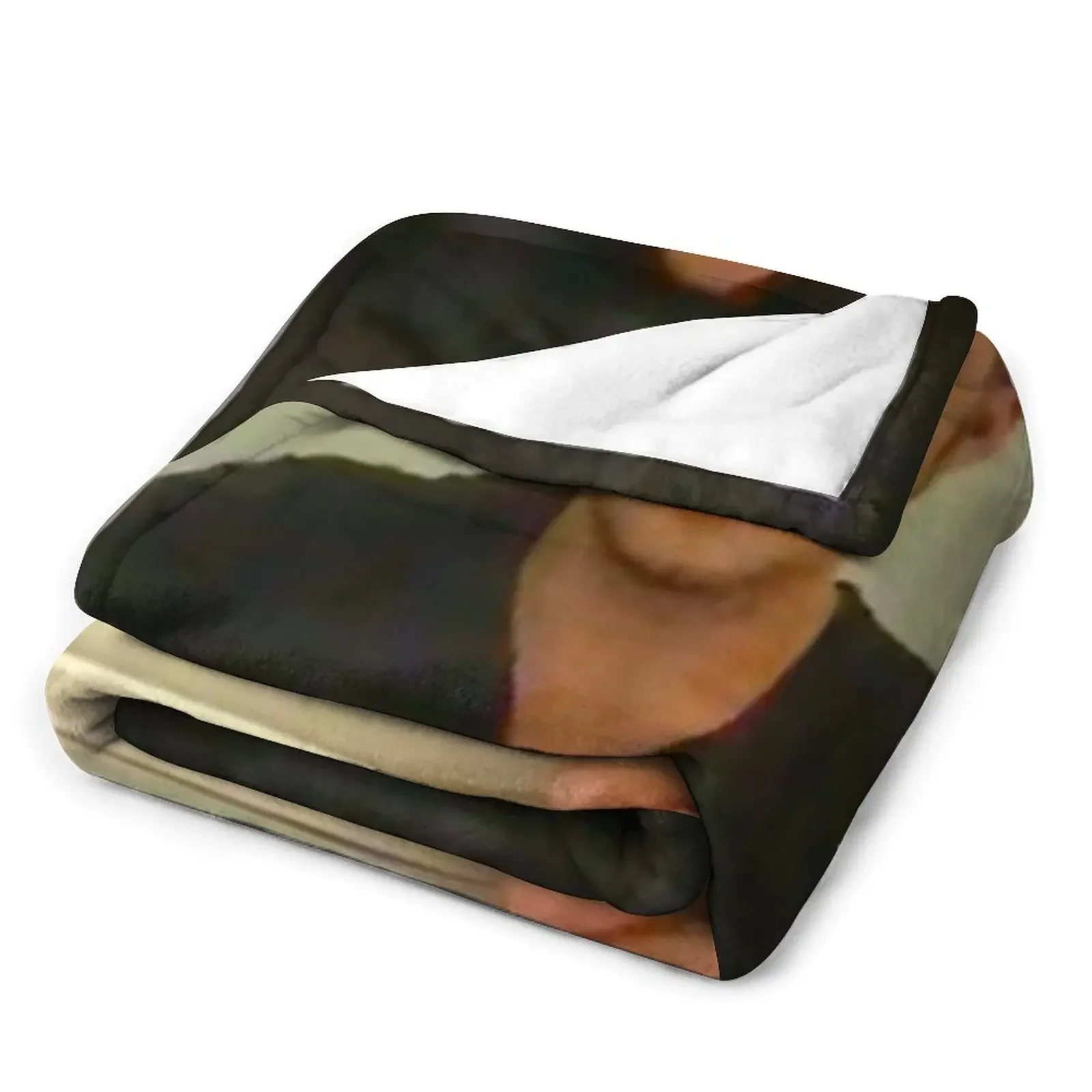 ryan gosling eats his cereal Throw Blanket Decorative Sofas Fluffys Large Heavy for sofa Blankets 3