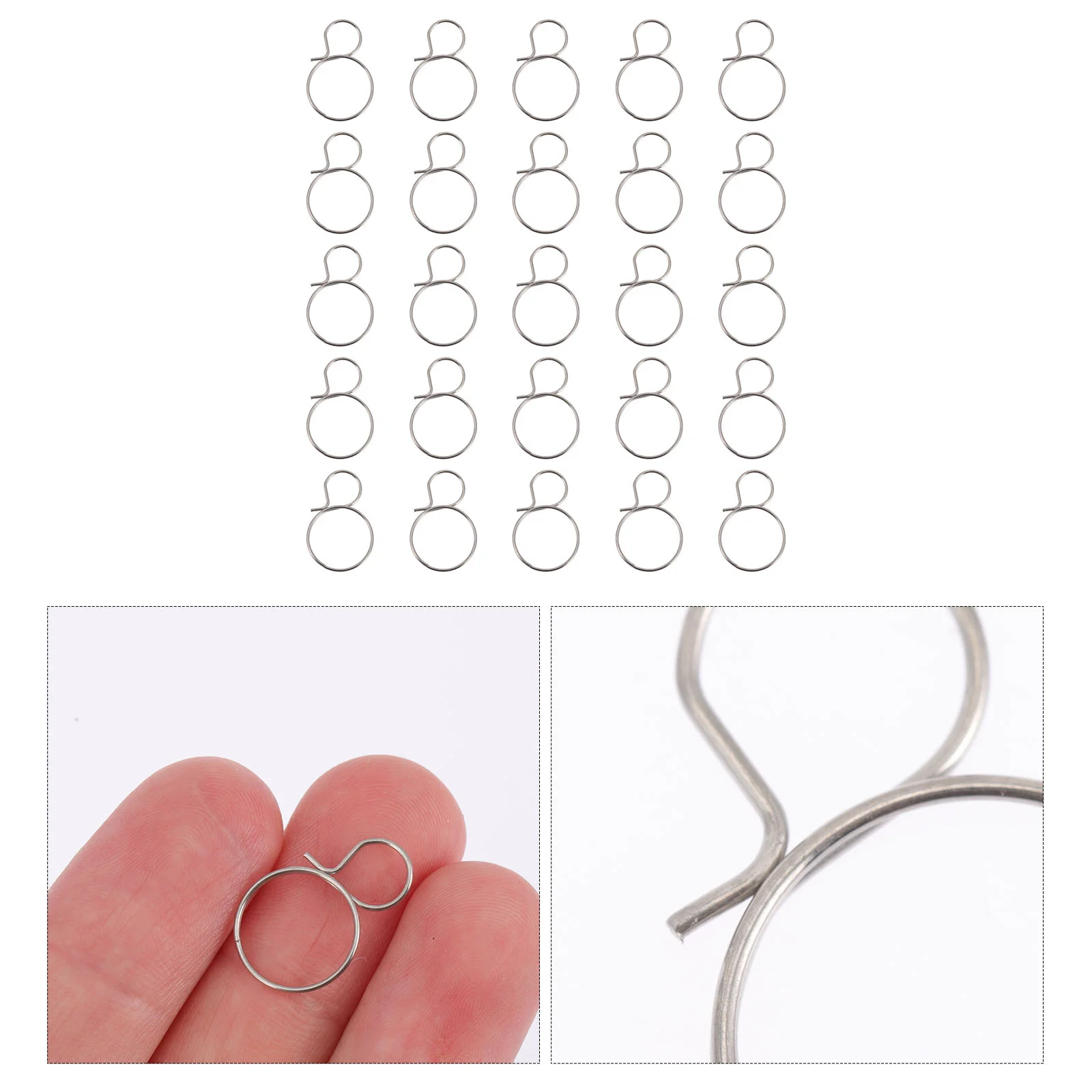 40 Pcs Lighting Accessories Finials Chandelier Parts Fastening Pin Ceiling Lamp Connector