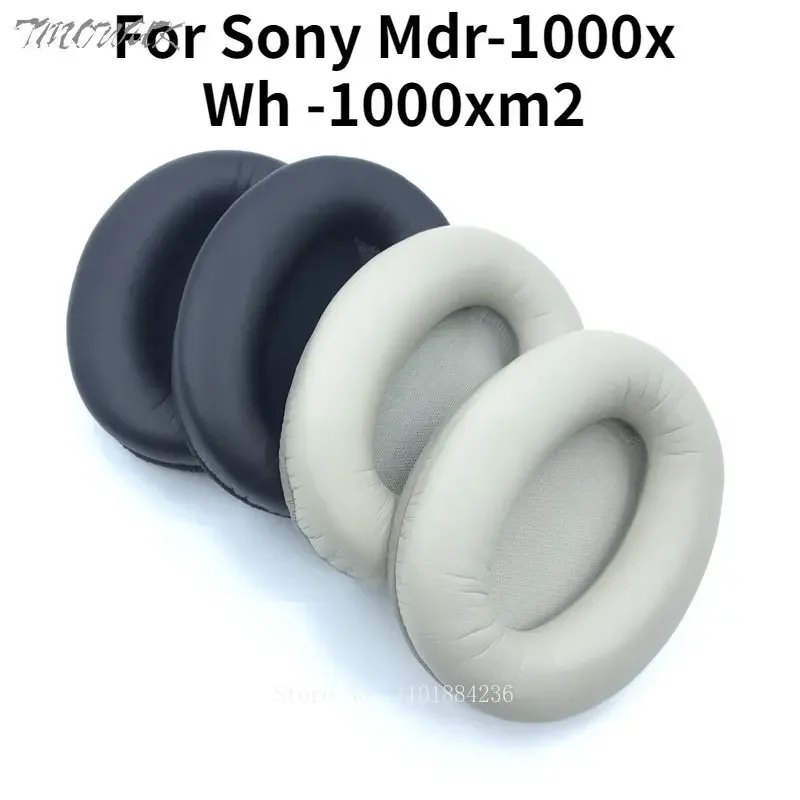 

Replacement Earpads cushion For Sony Mdr-1000x Wh -1000xm2 Headset Headphones Leather Earmuff Ear Cover Earcups