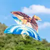 10PCS Outdoor Fun Plastic Flying Birds Toy Random Color Rubber Band Powered Flying Birds Kite Funny Kids Toy Outdoor 4