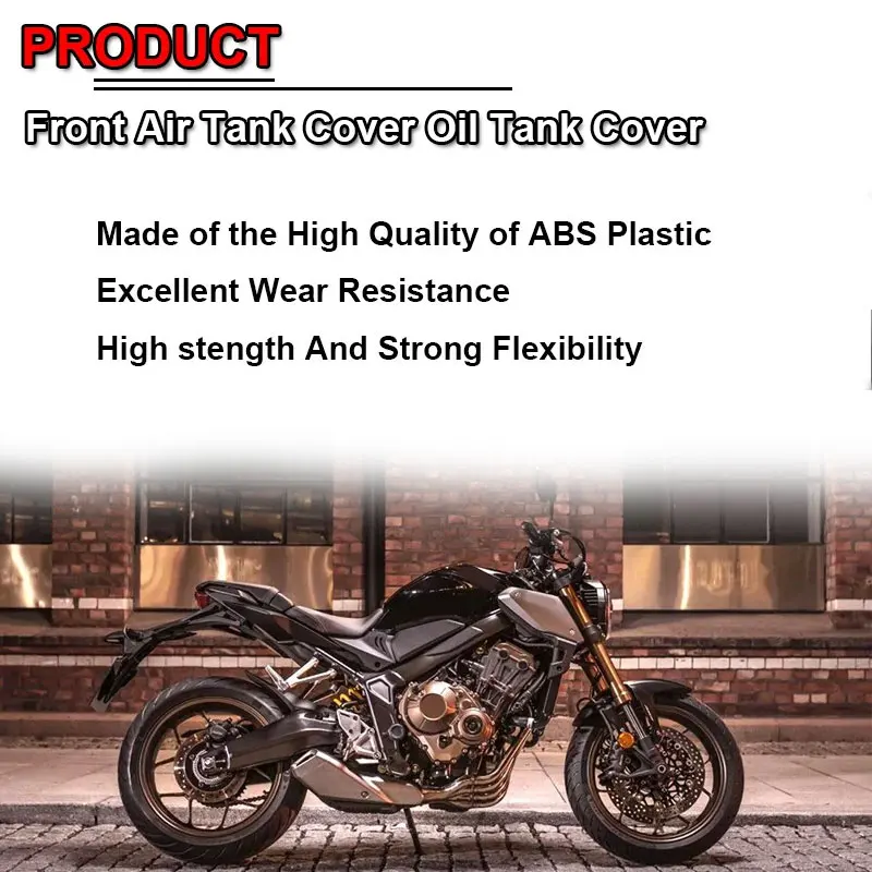 Motorcycle Gas Tank Cover Guard Protection ABS Front Oil Tank Cover Fit For HONDA CB650R CBR650R CB 650R CBR 650R