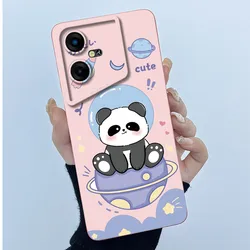 Floral Oil Painting Soft Silicone Phone Case - Fashion Simplicity Design for Tecno Pova Neo 3 (FEN - TYFEN1001)