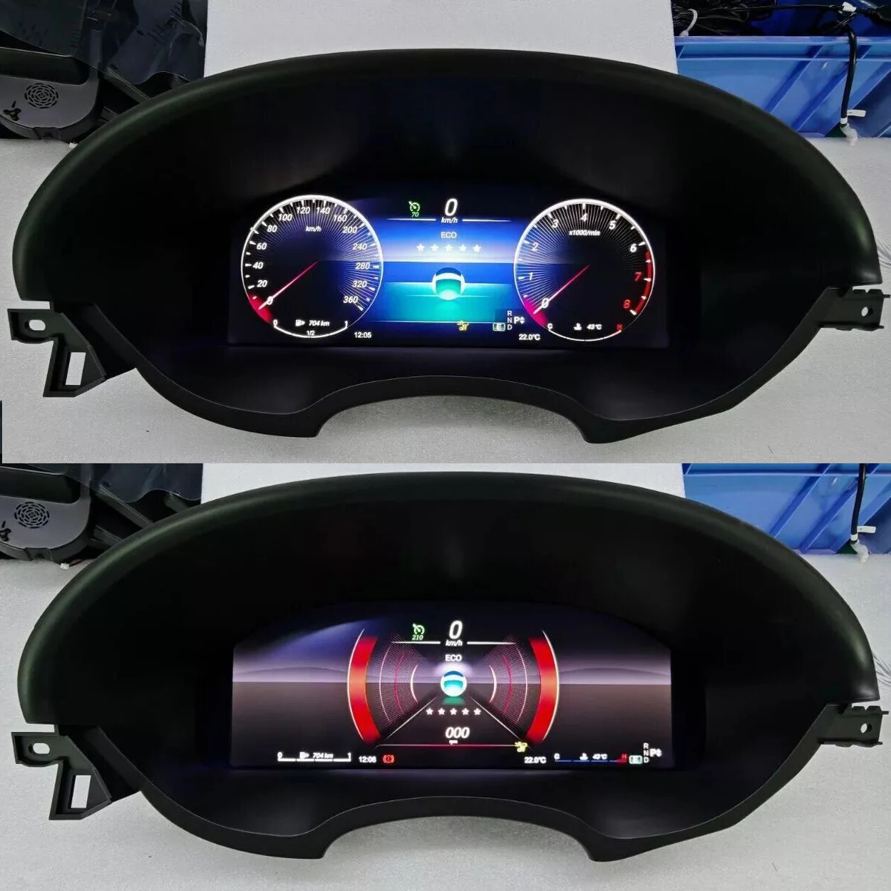 Panel de Instrumentos LCD de 12.3 Pulgadas para Mercedes Benz CLS 2012-2017, Cabina Virtual, Tablero Digital, Velocímetro, Linux NTG4.5 3
