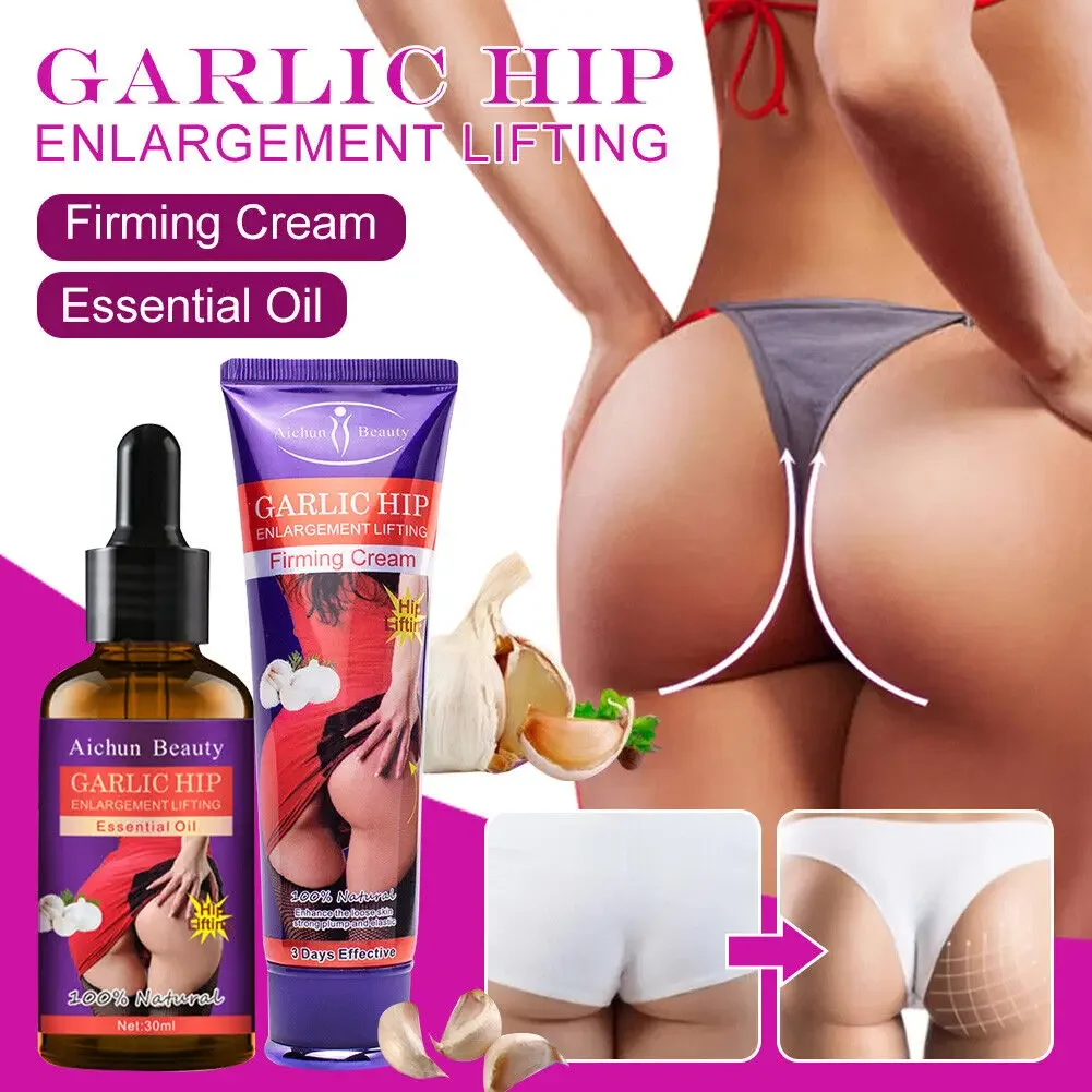 Aichun Beauty Butt Enlargement Cream Ass Cream Extract Garlic Hip Lift Up Massage Cream Essential Oil Buttocks Enhancement Up images - 6