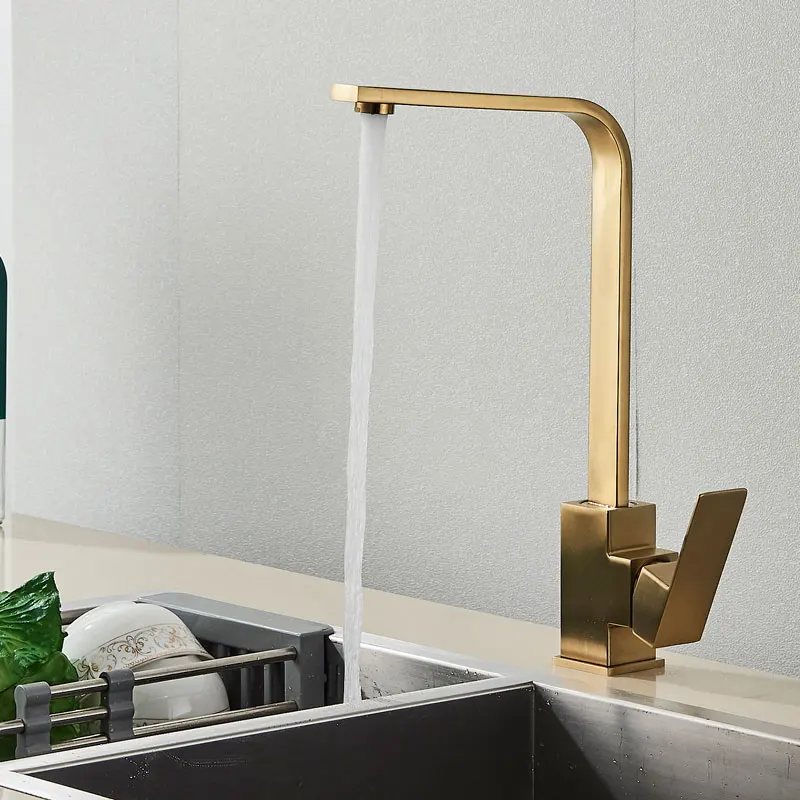 Brushed gold